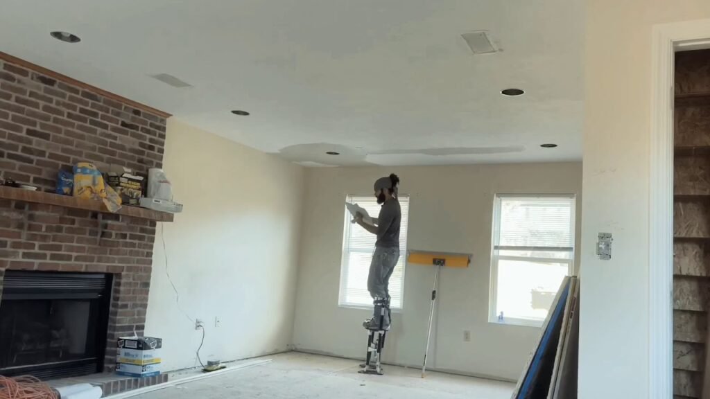 Best Way to Get a Smooth Ceiling Finish