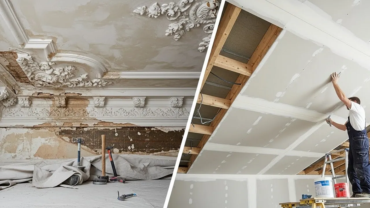 Ceiling Plaster vs Plasterboard: Which Is Better for Renovations?