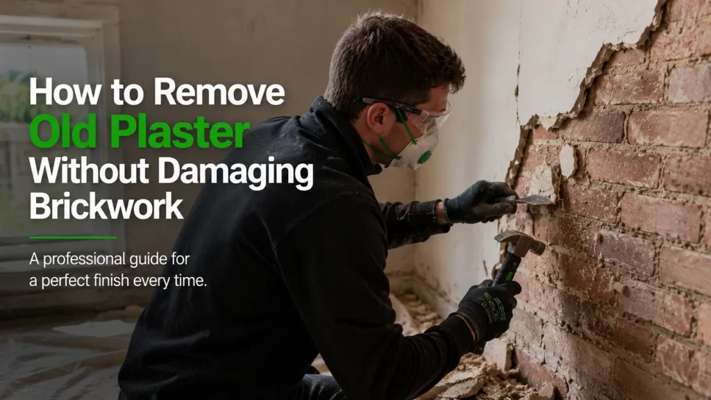 How to Safely Remove Old Plaster Without Damaging Brickwork