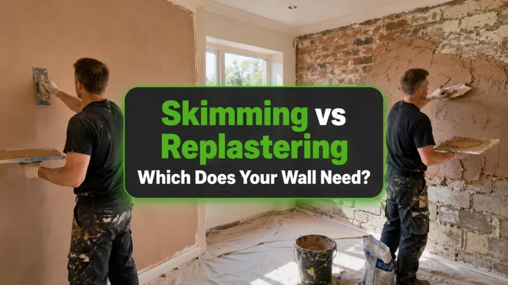 Skimming vs Replastering: Which Does Your Wall Need?